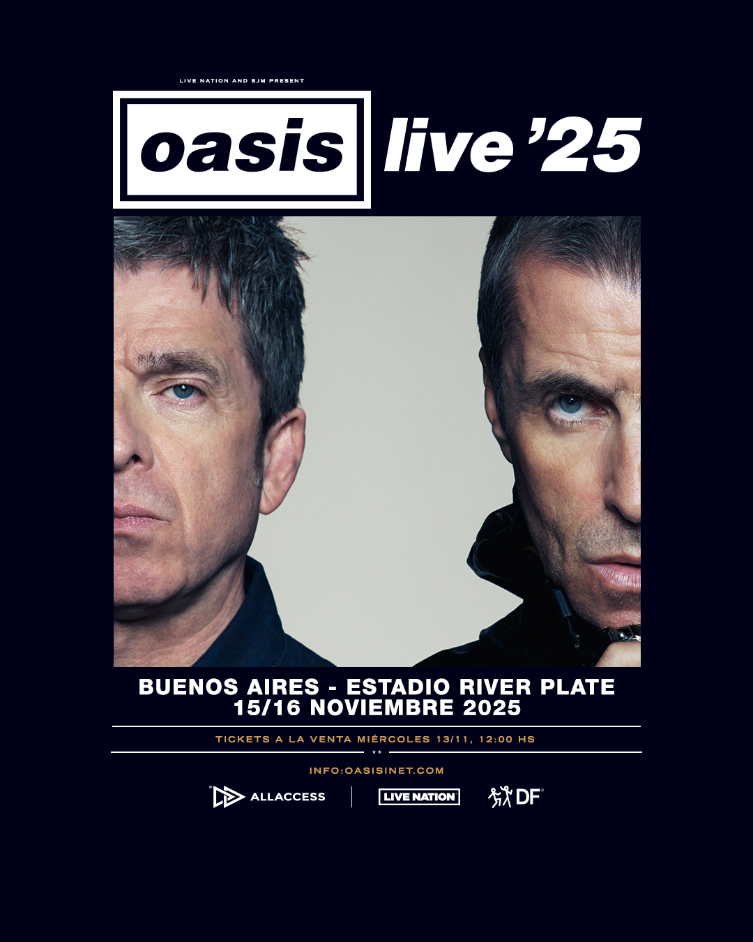 El tour “OASIS LIVE 25”
