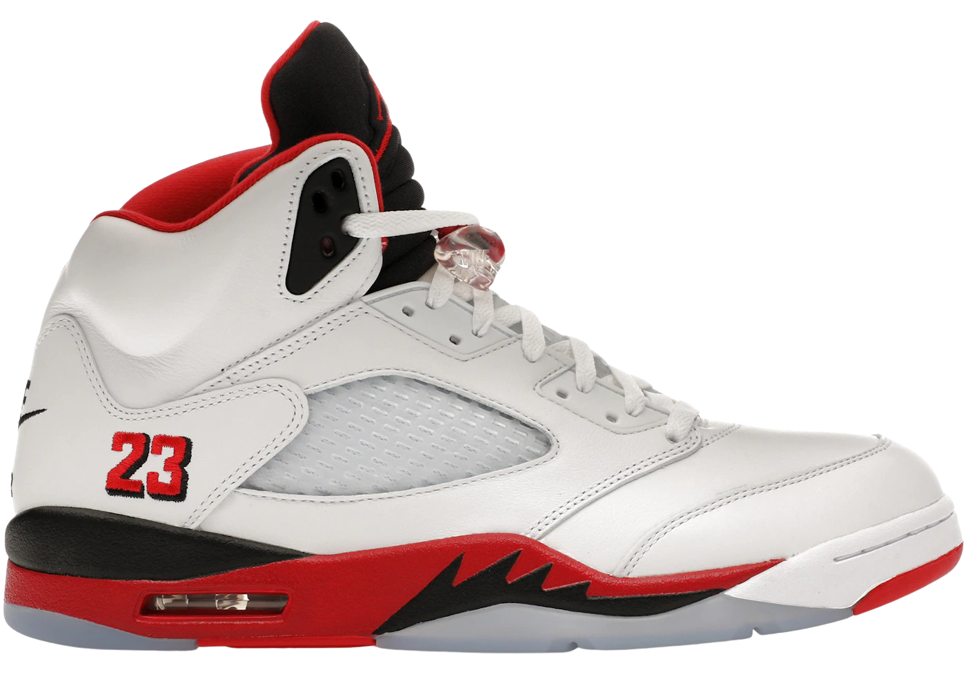 Jordan 5 Retro - Fire Red Black Tongue (2025)